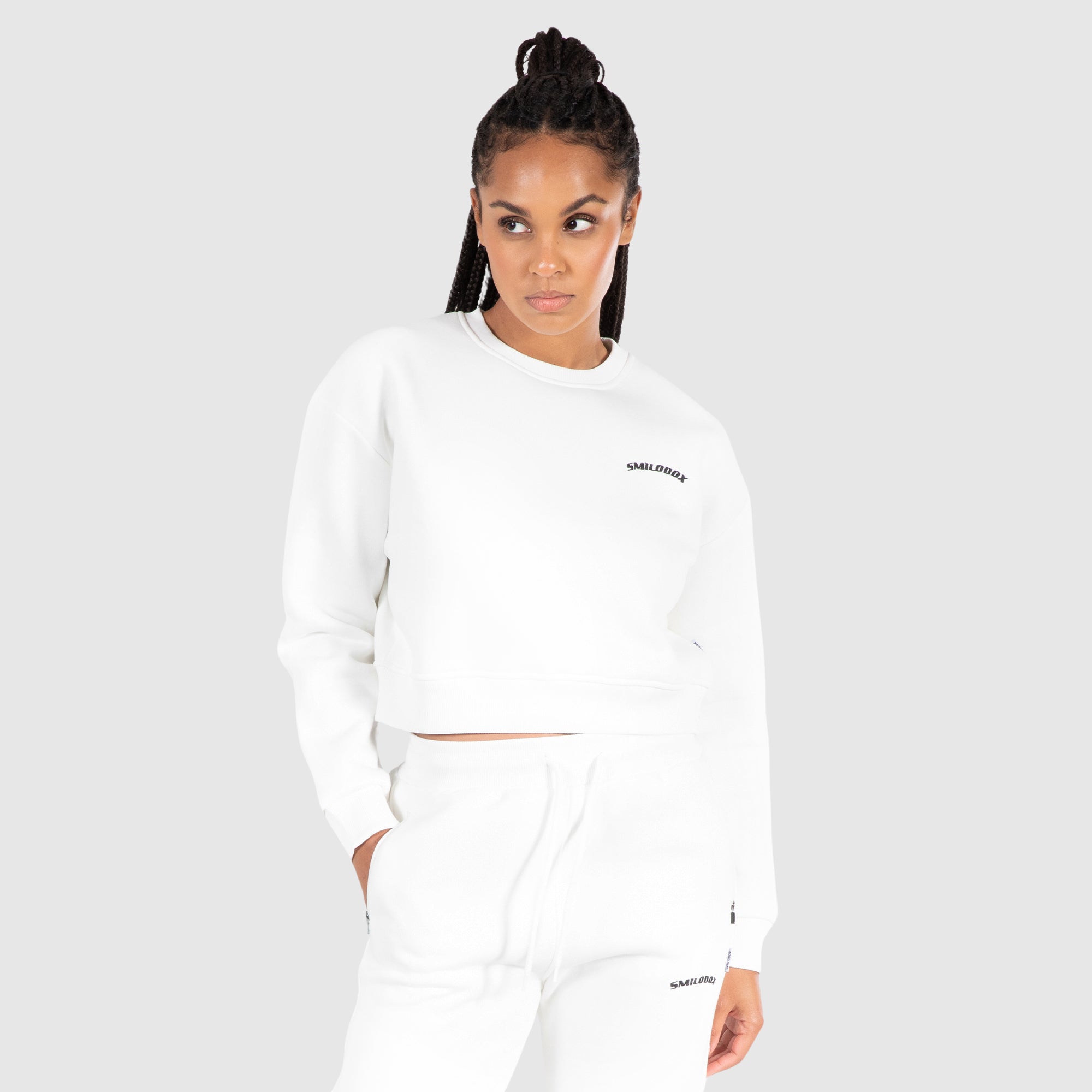 Smartsleep Crop Sweatshirt Sherry